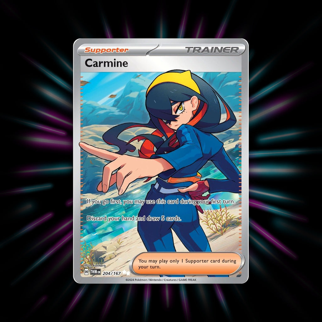 Carmine 204/167 Twilight Masquerade Pokemon card