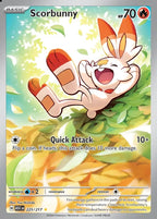 Scorbunny 225/217 Ascended Heroes Pokemon card, official image