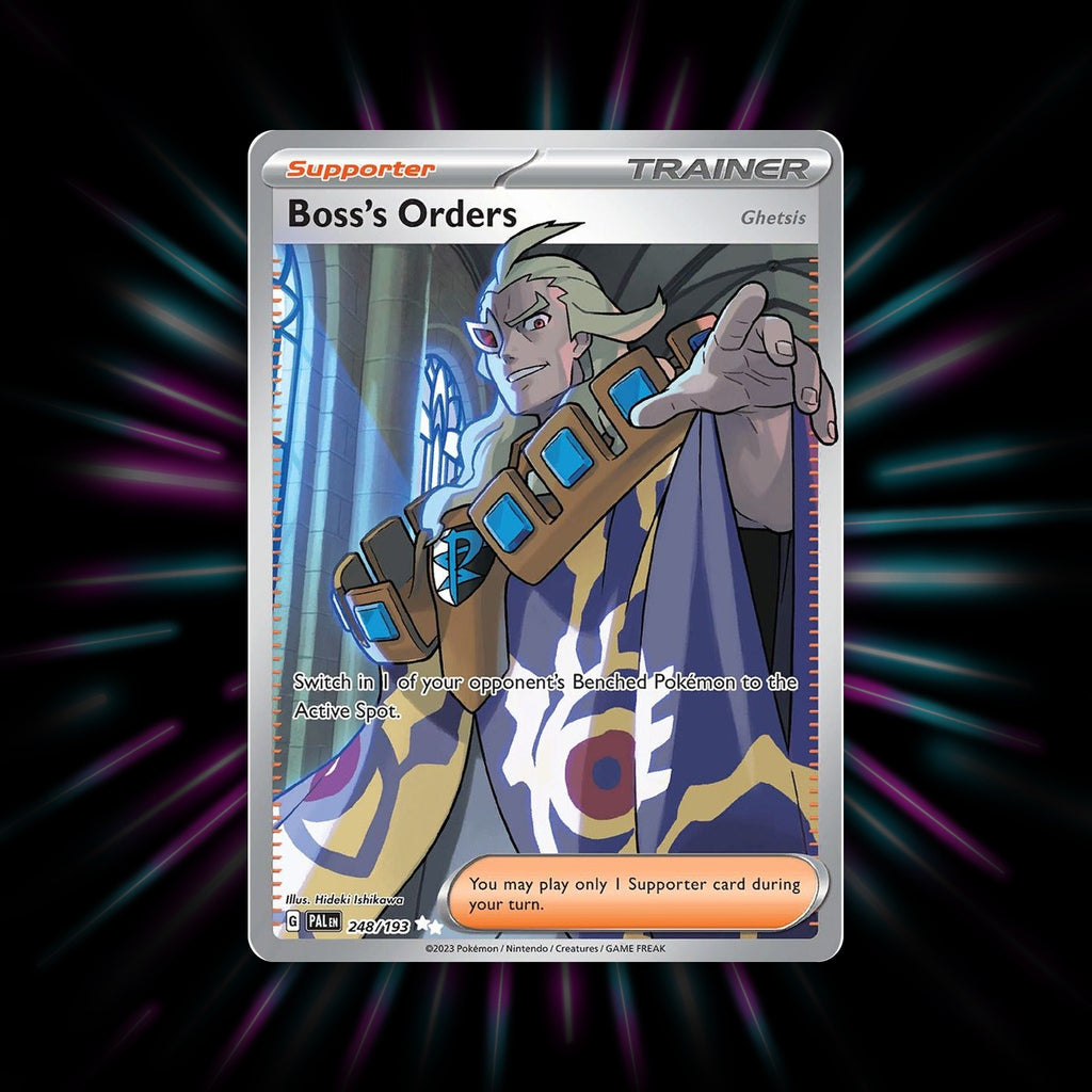 Boss's Orders 248/193 Paldea Evolved Pokemon card