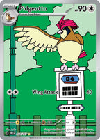 Pidgeotto 208/197 Obsidian Flames Pokemon card, official image