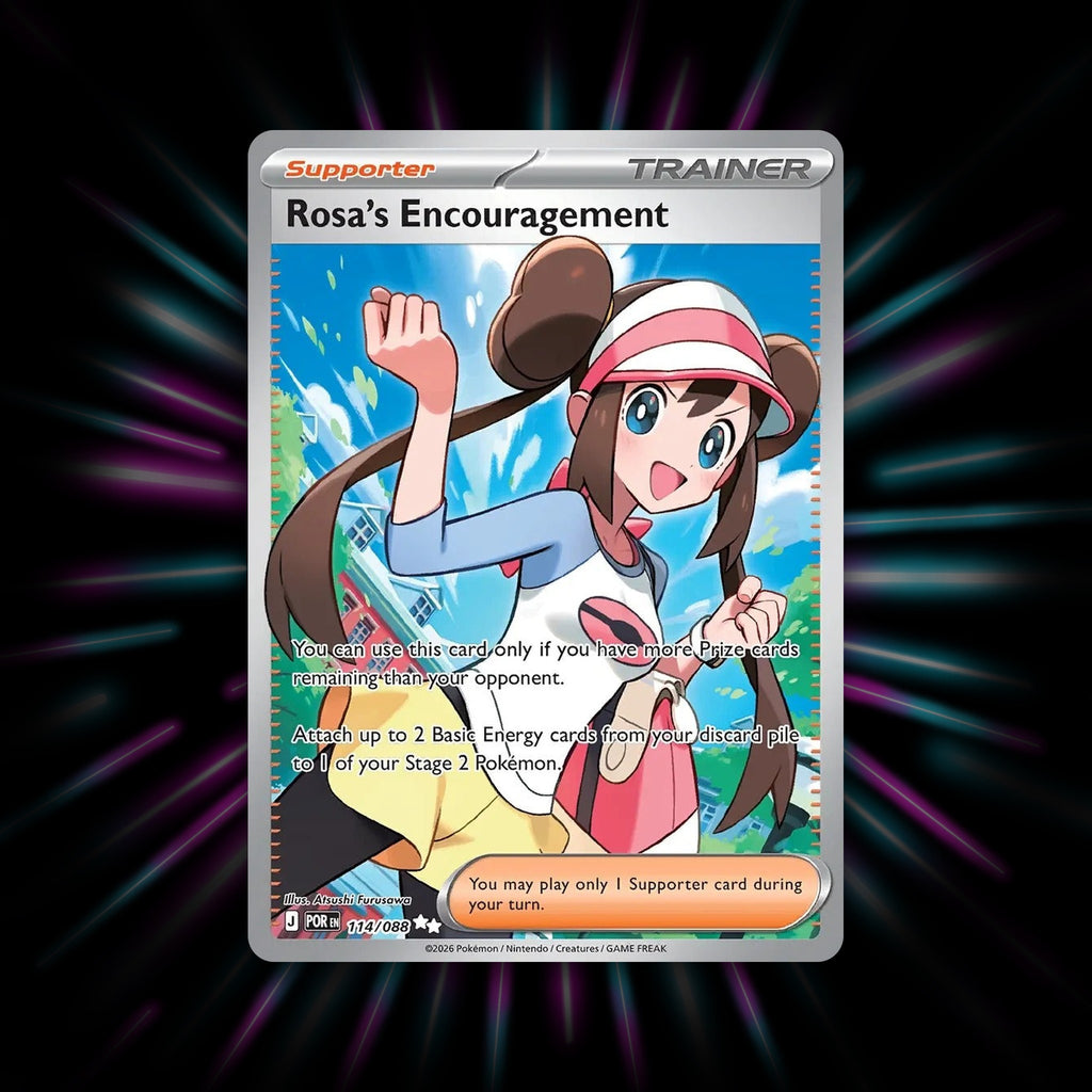 Rosa's Encouragement 114/088 Perfect Order Pokemon card