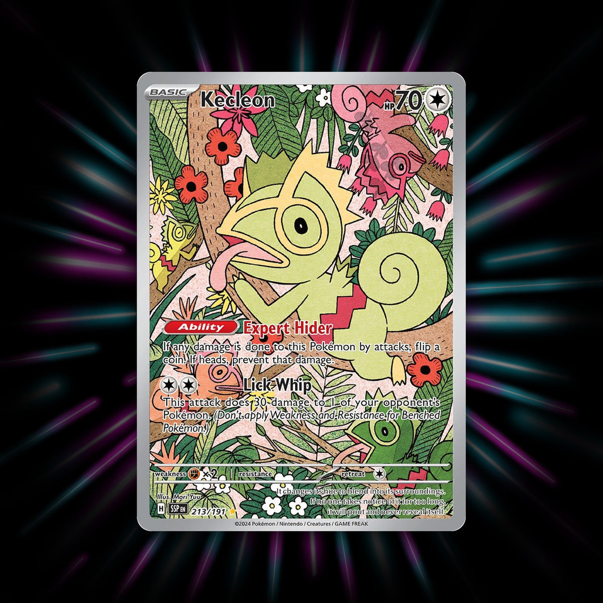 Kecleon 213/191 Surging Sparks Pokemon card