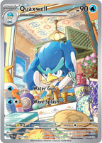 Quaxwell 207/193 Paldea Evolved Pokemon card, official image