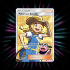 Pokemon Breeder 73/73 Shining Legends Pokemon card