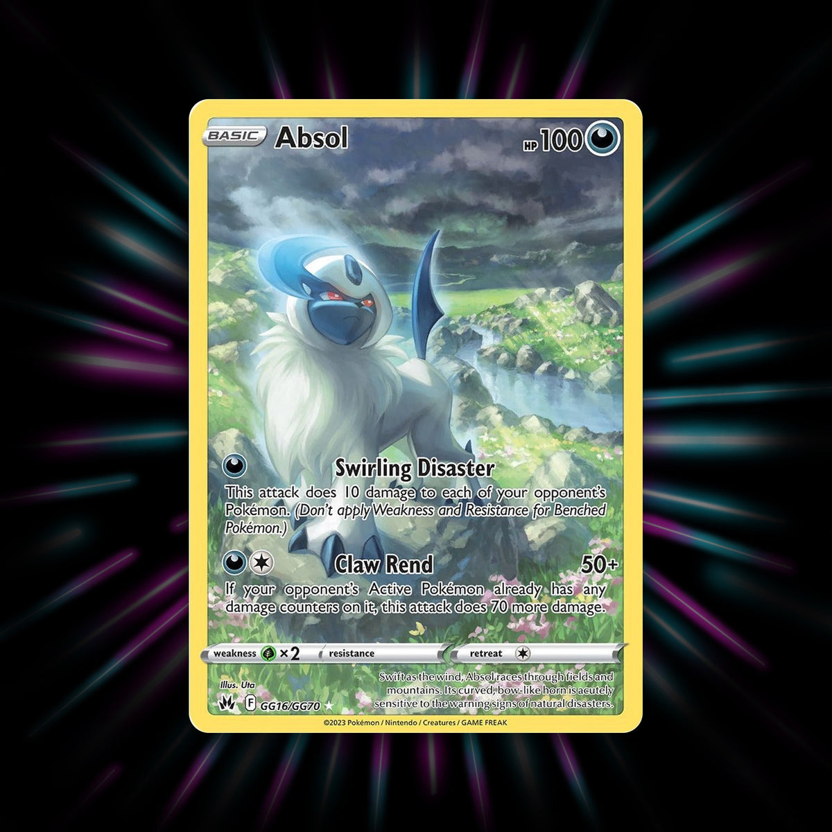 Absol GG16/GG70 Crown Zenith Pokemon card