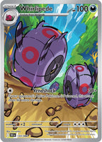 Whirlipede 133/086 Black Bolt Pokemon card, official image