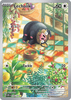 Lechonk 209/197 Obsidian Flames Pokemon card, official image