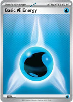 Basic Water Energy 019 Scarlet & Violet Energies Pokemon card, official image