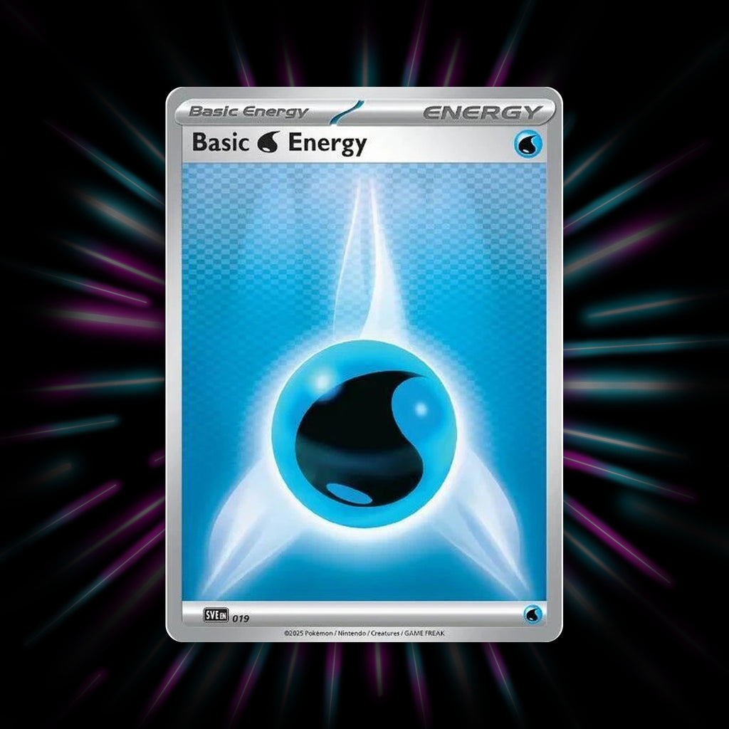 Basic Water Energy 019 Scarlet & Violet Energies Pokemon card