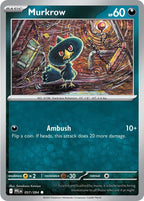 Murkrow 057/094 Phantasmal Flames Pokemon card, official image