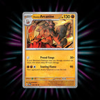 Hisuian Arcanine 100/167 Twilight Masquerade Pokemon card