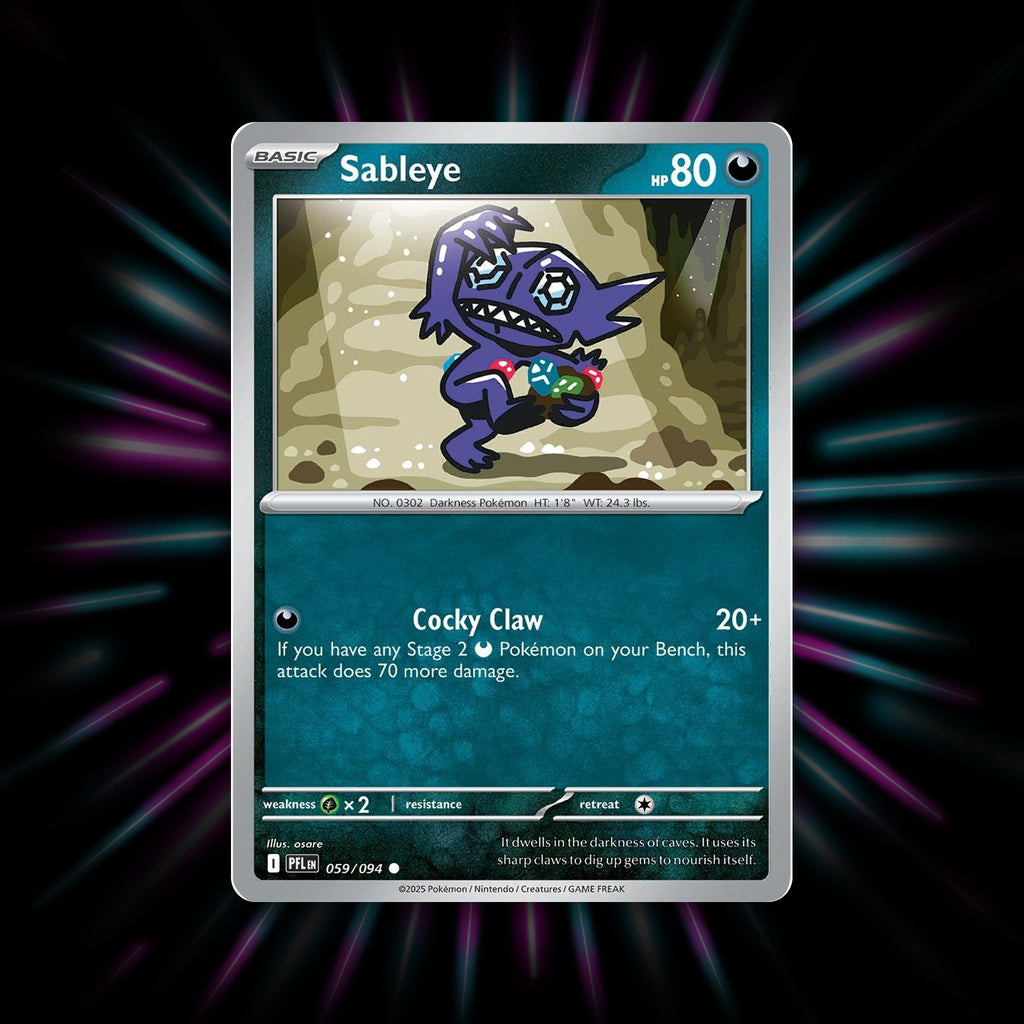 Sableye 059/094 Phantasmal Flames Pokemon card