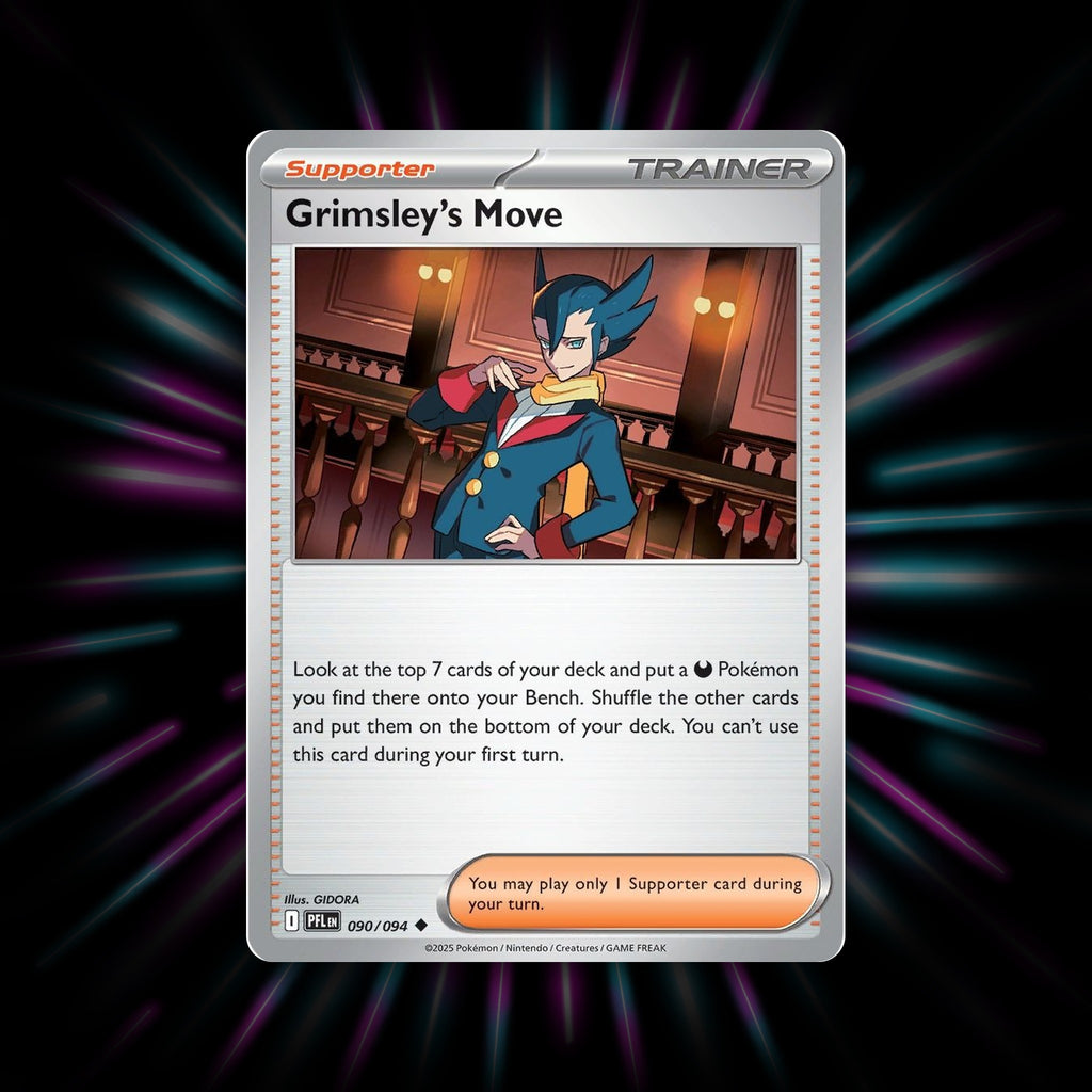 Grimsley's Move 090/094 Phantasmal Flames Pokemon card