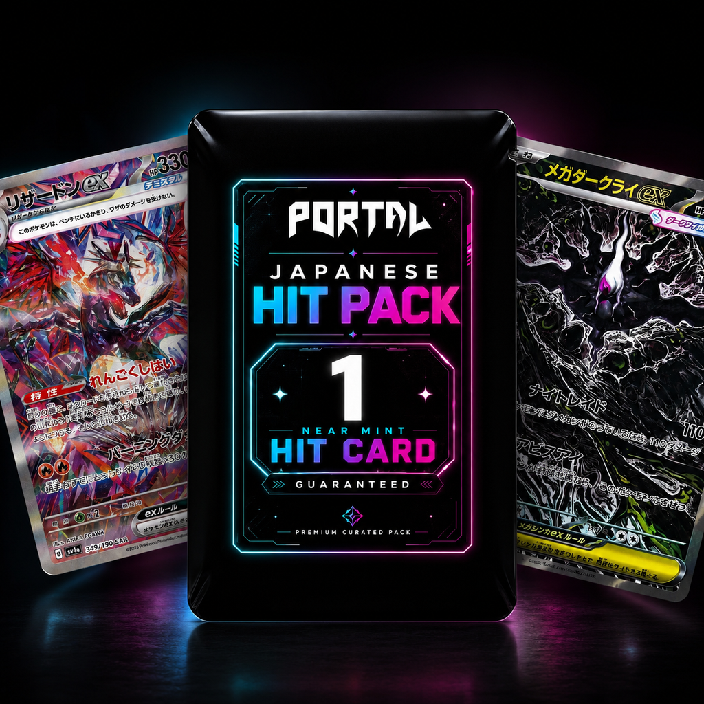 Japanese Hit Pack live opening — Pokémon — Portal TCG
