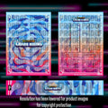 Pokemon Chaos Rising master set checklist vinyl sticker kit by Portal Customs