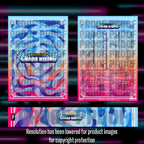 Pokemon Chaos Rising master set checklist vinyl sticker kit by Portal Customs
