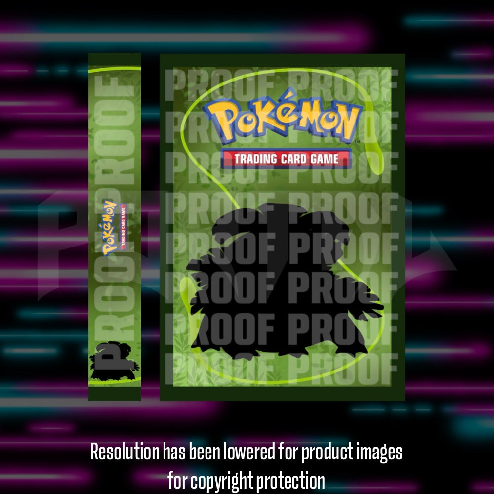 Pokemon Base Set master set checklist vinyl sticker kit, sheet 6, Portal Customs