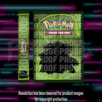 Pokemon Base Set master set checklist vinyl sticker kit, sheet 6, Portal Customs