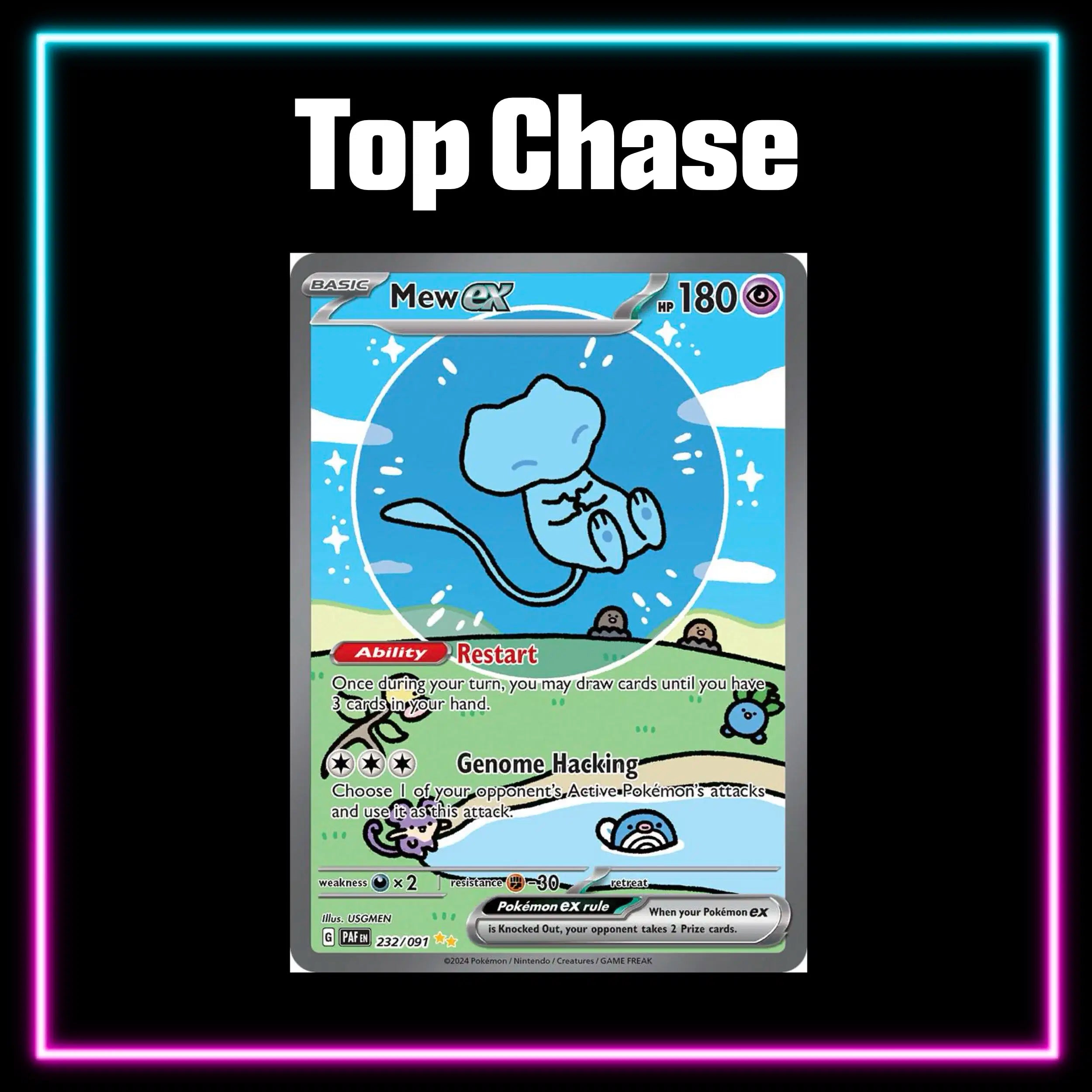 Pokemon Paldean Fates master set checklist vinyl sticker kit, sheet 4, Portal Customs