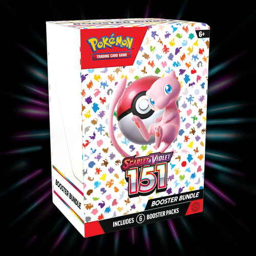 Pokemon 151 booster bundle, box front, Portal TCG