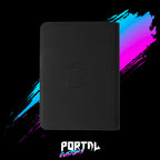 Black Premium 9 Pocket Zip Binder - COVRD — Portal TCG