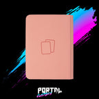 Blush Pink Premium 9 Pocket Zip Binder - COVRD — Portal TCG