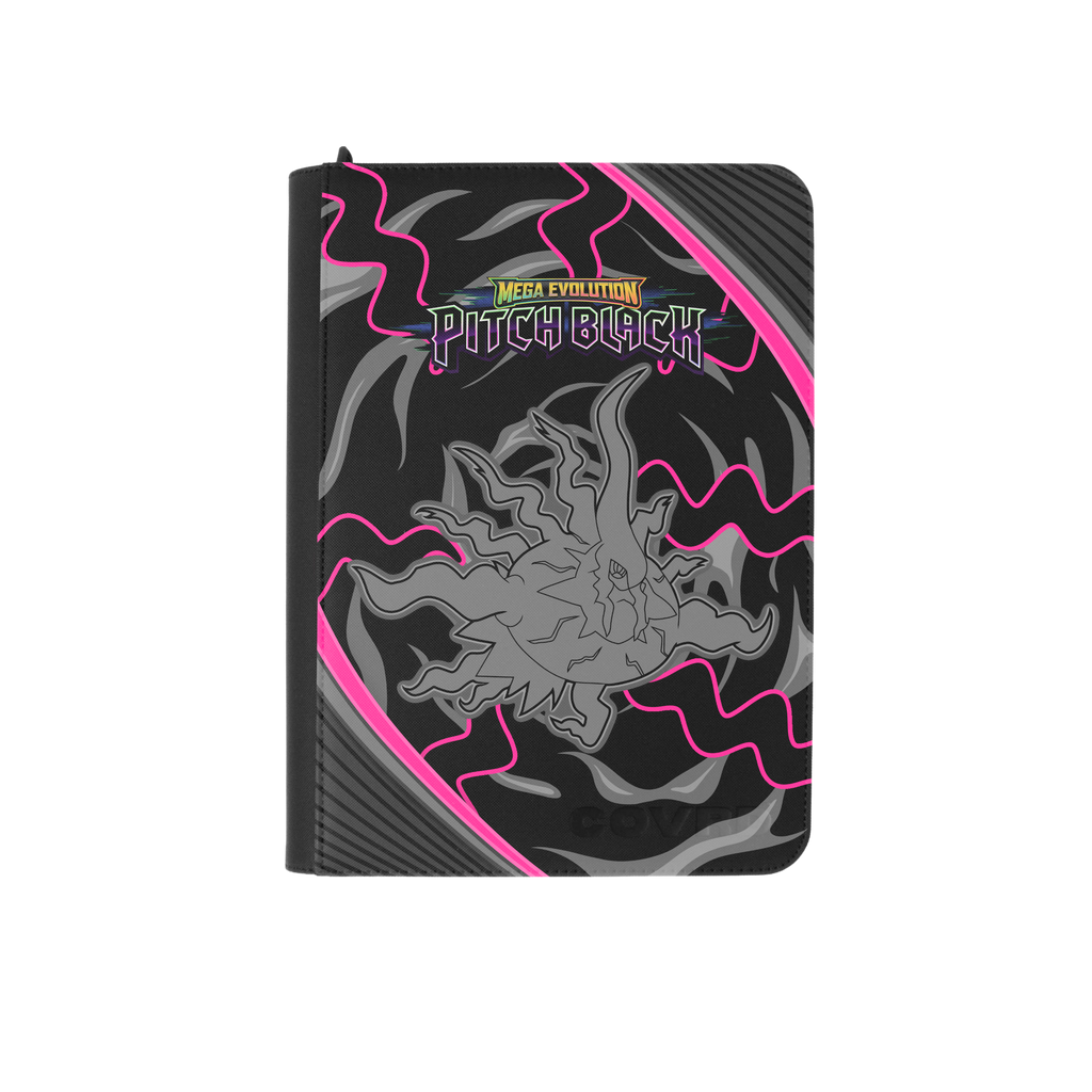 Pokemon Pitch Black Premium Printed Binder — Portal TCG