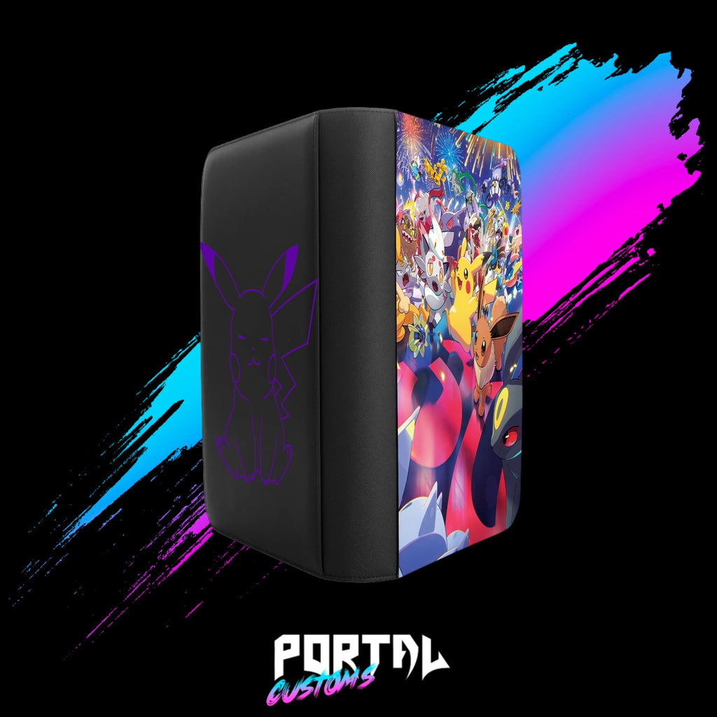 Fireworks 30th Anniversary Premium Printed Binder, angled no spine, Portal TCG