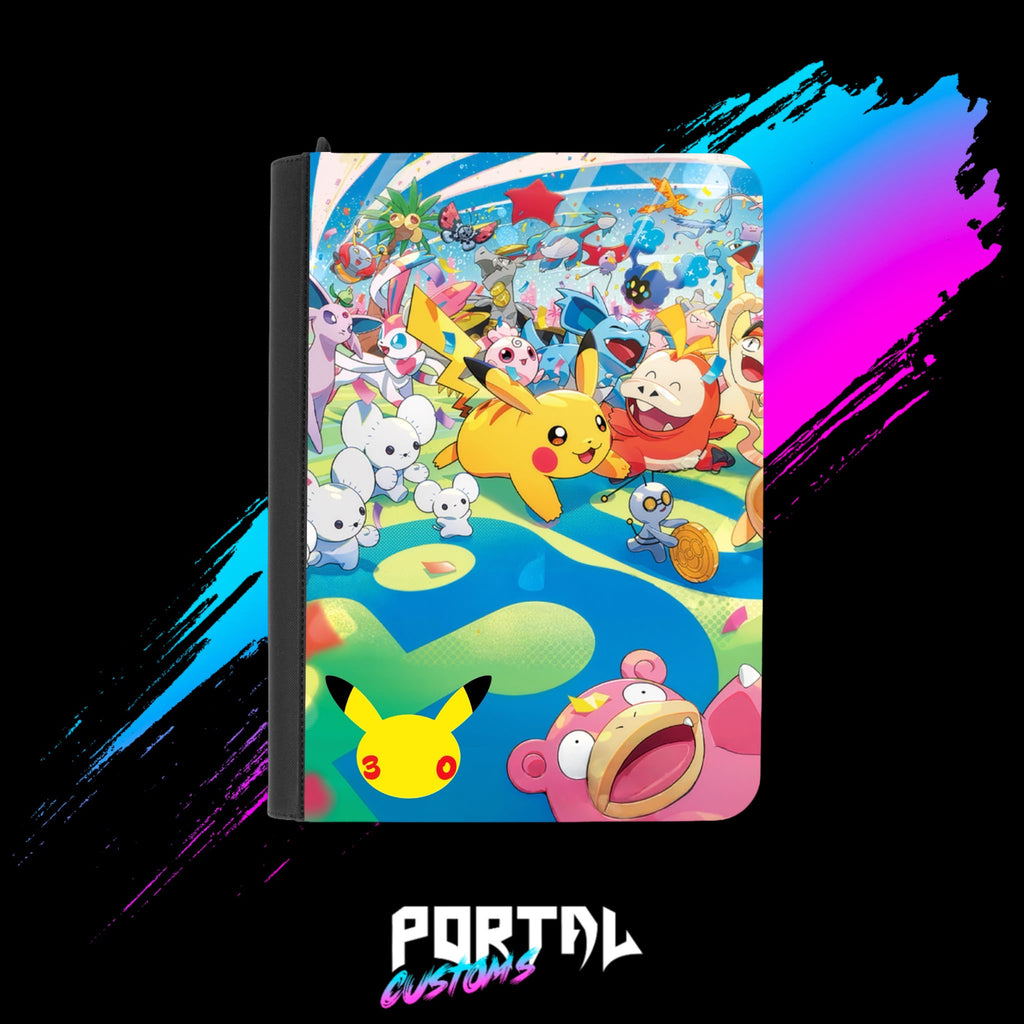 Party 30th Anniversary Premium Printed Binder, front, Portal TCG