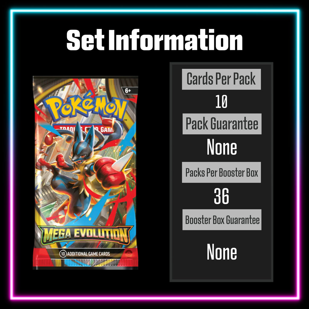 Pokemon Mega Evolutions master set checklist vinyl sticker kit, sheet 5, Portal Customs