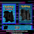 Pokemon Base Set master set checklist vinyl sticker kit, sheet 4, Portal Customs