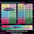 Pokemon Paradox Rift master set checklist vinyl sticker kit by Portal Customs