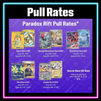 Pokemon Paradox Rift master set checklist vinyl sticker kit, sheet 6, Portal Customs
