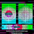 Pokemon Temporal Forces master set checklist vinyl sticker kit by Portal Customs