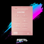 Blush Pink Premium 9 Pocket Zip Binder - COVRD — Portal TCG