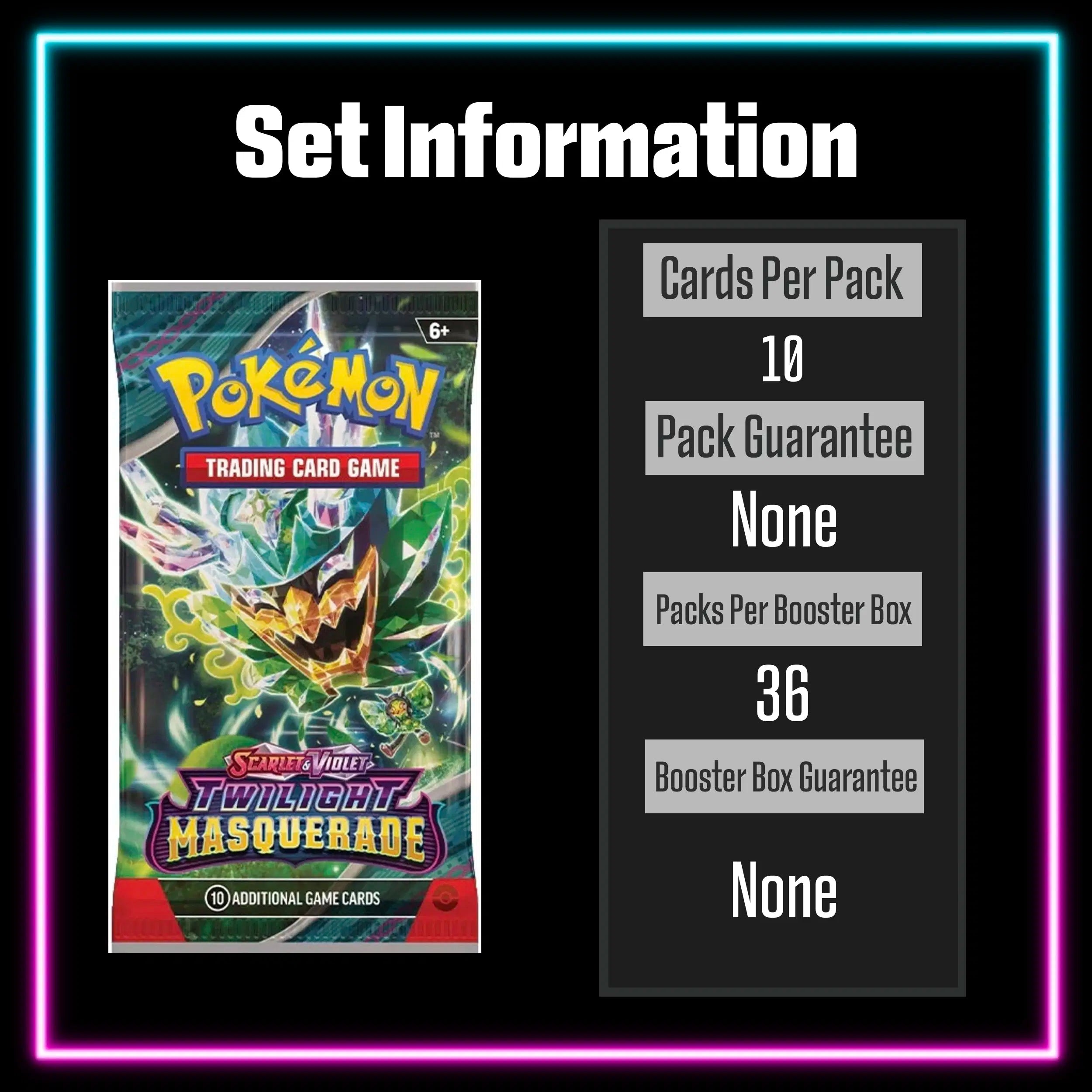 Pokemon Twilight Masquerade master set checklist vinyl sticker kit, sheet 7, Portal Customs