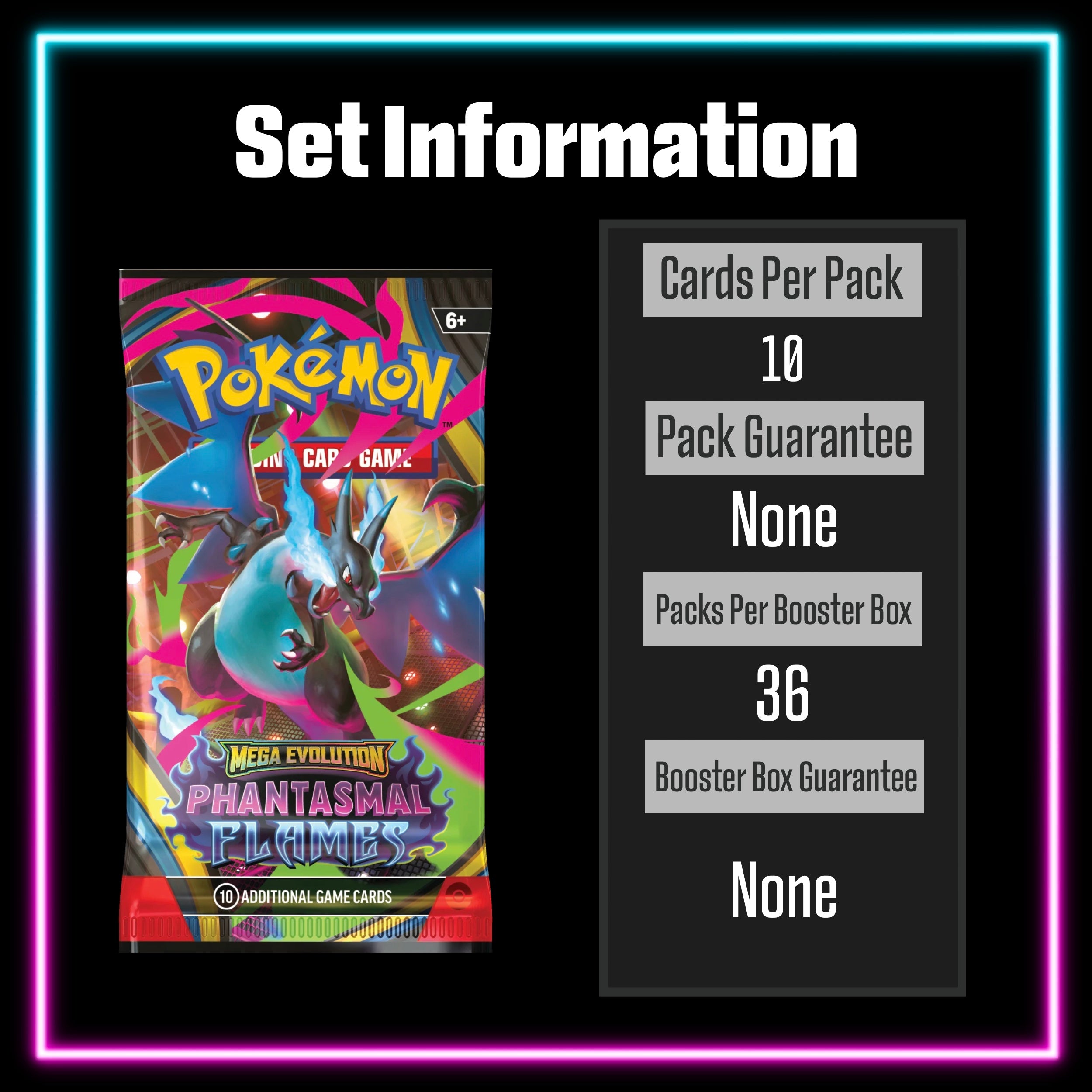 Pokemon Phantasmal Flames master set checklist vinyl sticker kit, sheet 7, Portal Customs