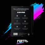 Black Premium 9 Pocket Zip Binder - COVRD — Portal TCG