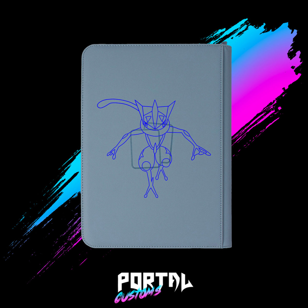 Pokemon Chaos Rising printed binder, back cover, Portal TCG