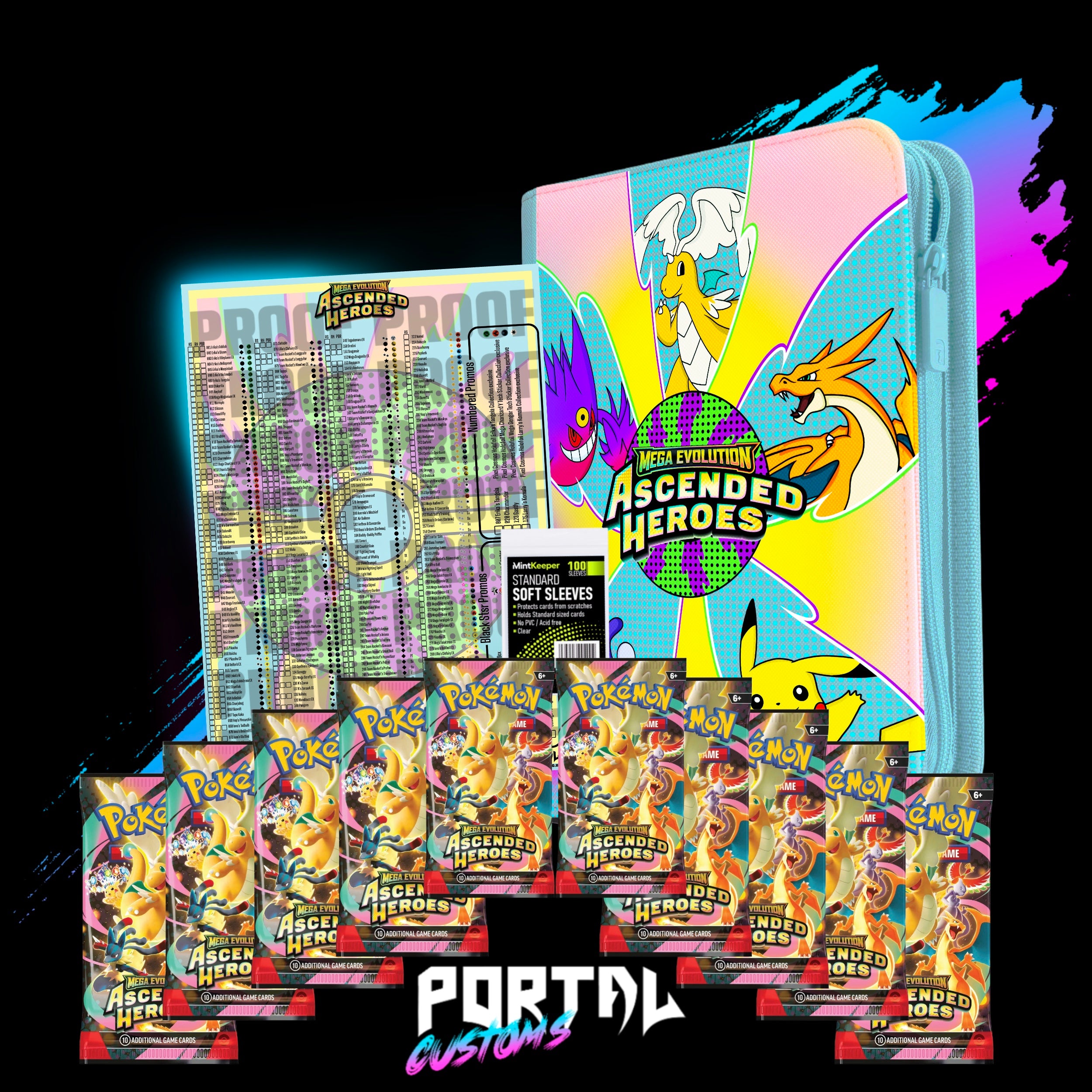 Ascended Heroes Master Set Collector's Bundle, photo 1 of 3, Portal TCG