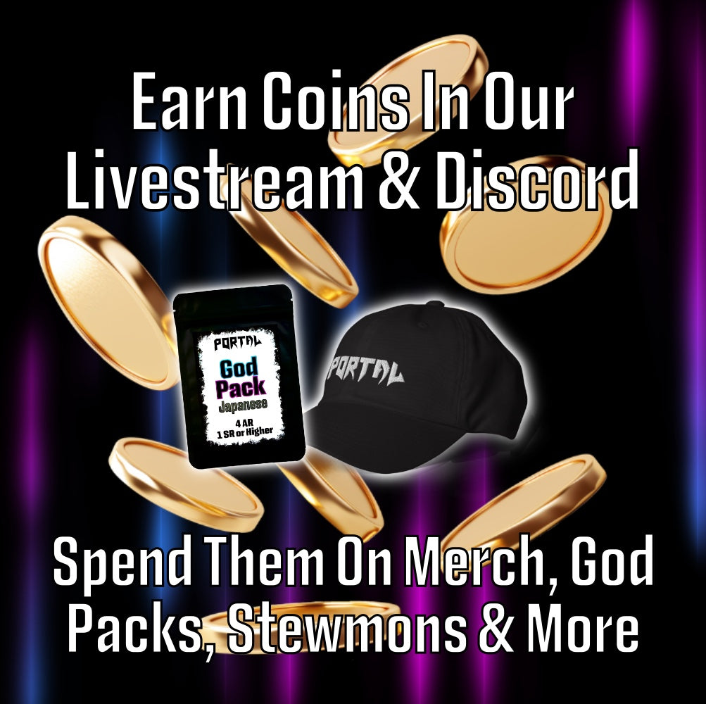 Earn coins in our livestream and Discord