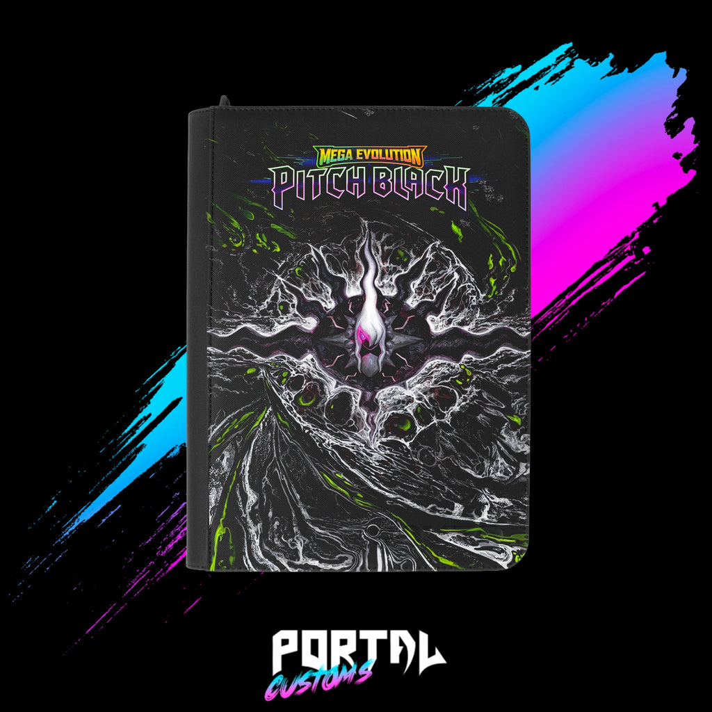 Pitch Black Mega Darkrai premium binder, Portal TCG