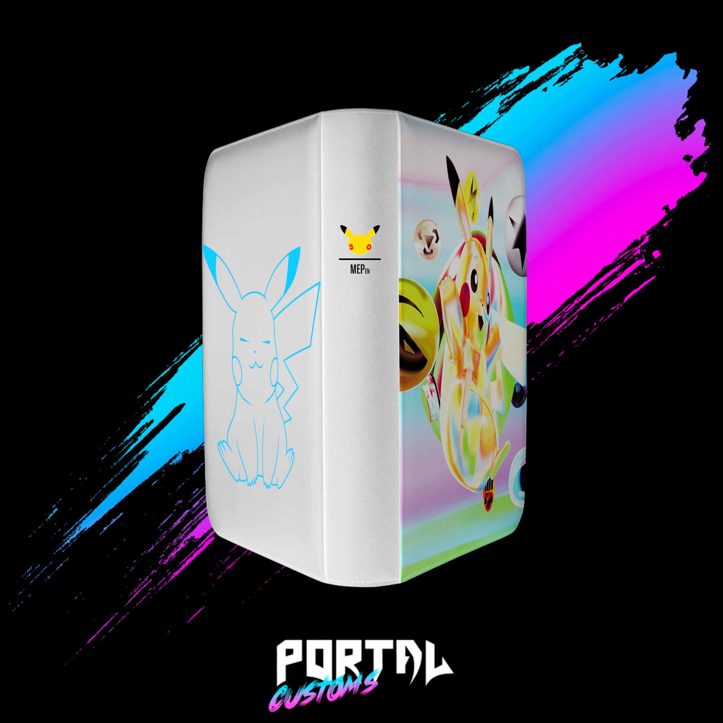 Day Pikachu - 30th Anniversary Binder - Pokemon