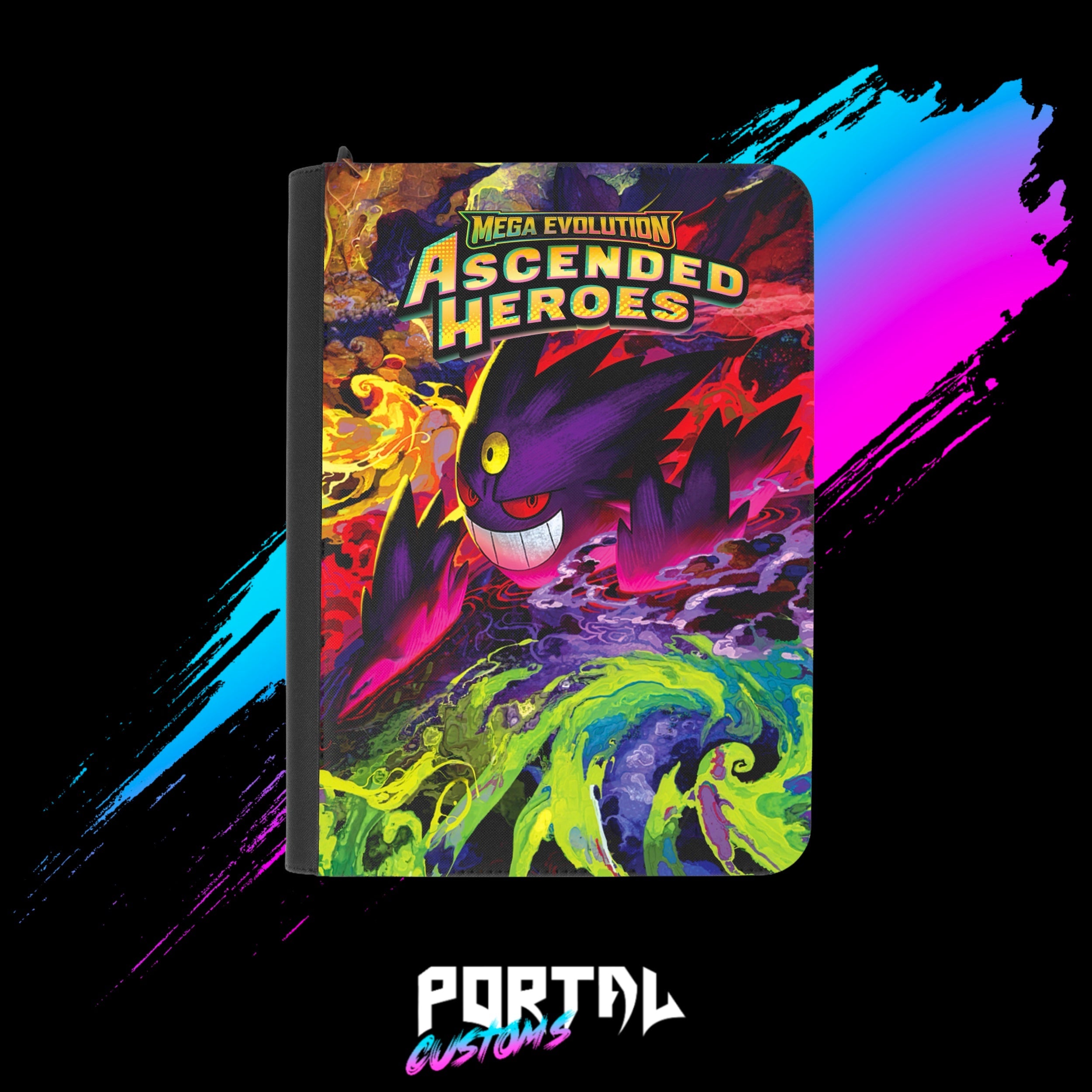 Ascended Heroes Mega Gengar premium binder, Portal TCG