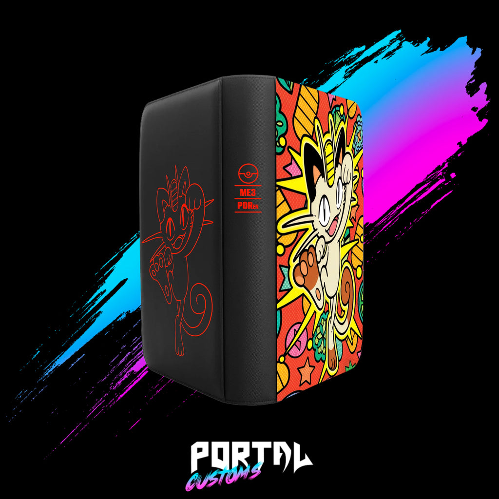 Perfect Order - Meowth - Premium Printed Binder - Pokemon