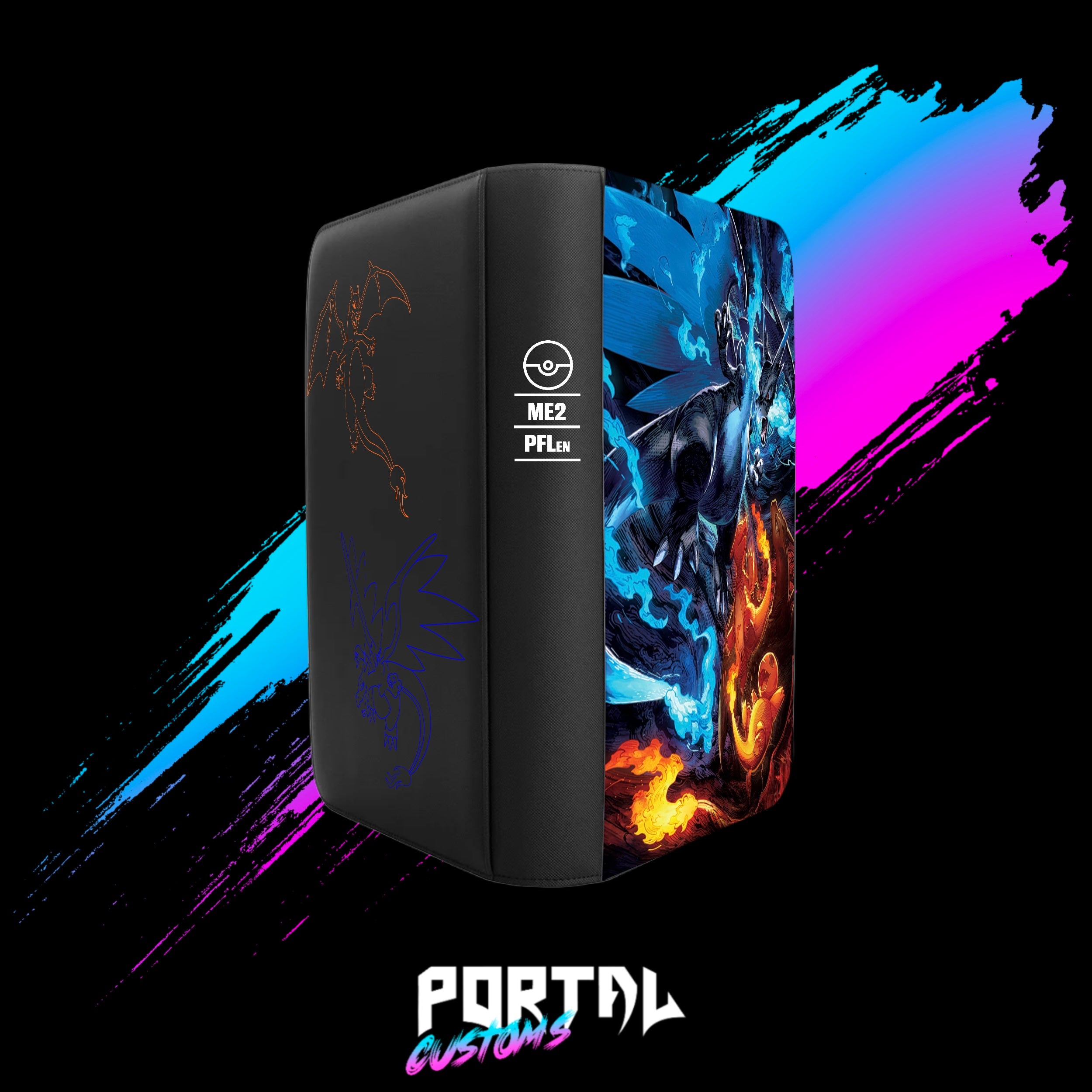 Phantasmal Flames - Mega Charizard - Premium Printed Binder - Pokemon
