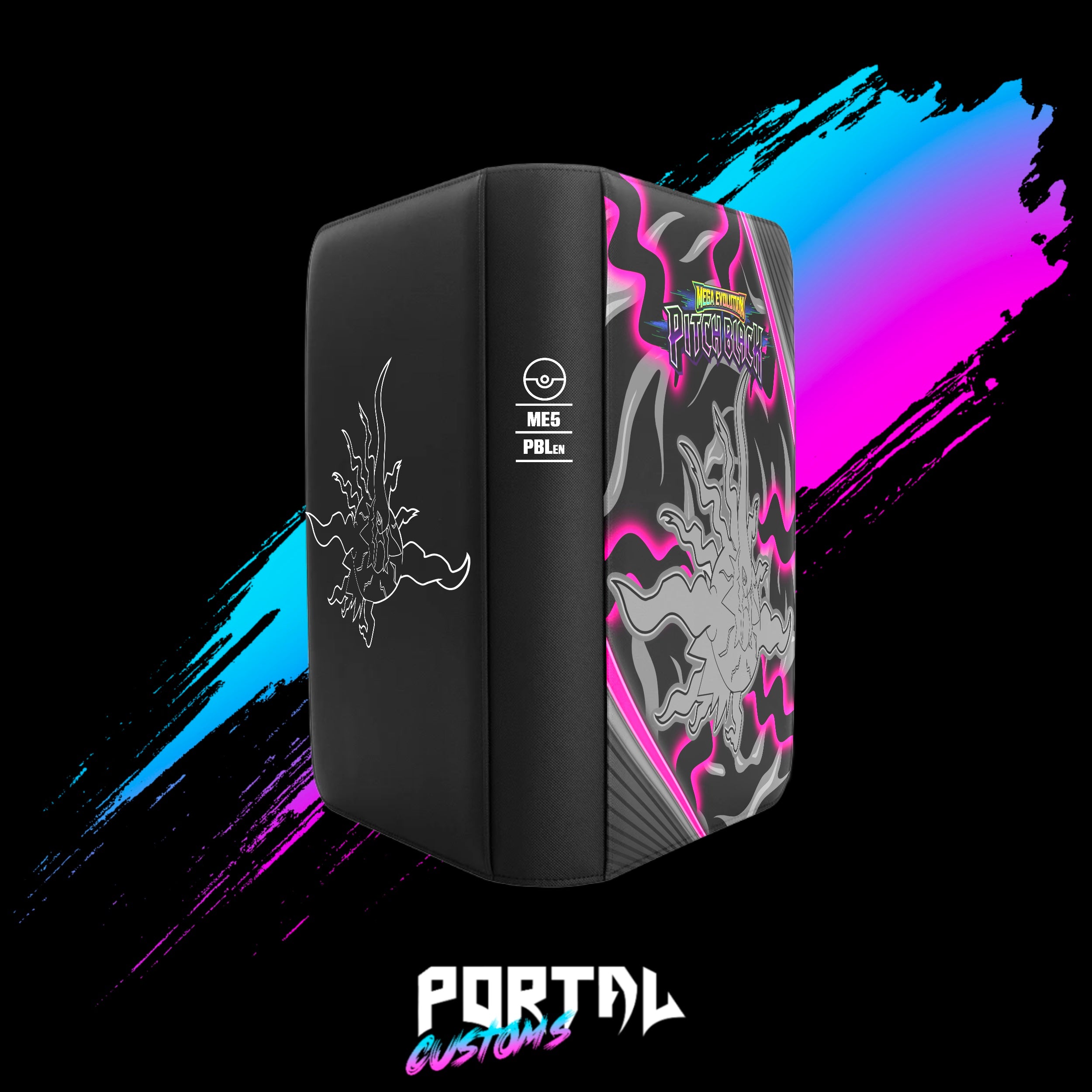 Pitch Black - Standard Printed Binder - Pokemon