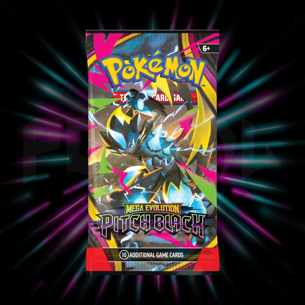 Pokemon - Mega Evolutions - Pitch Black - Booster Pack — Portal TCG