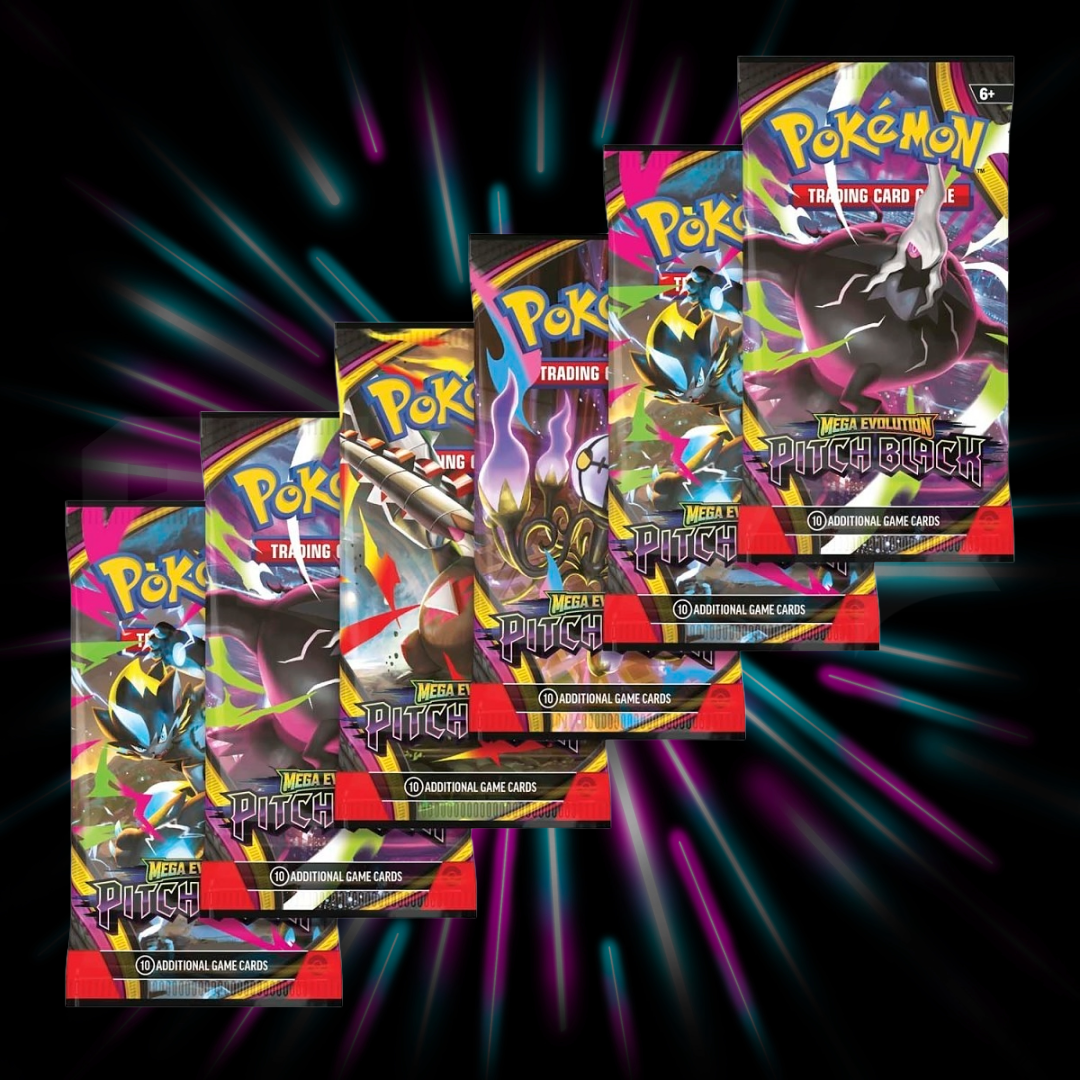 Pokemon - Mega Evolutions - Pitch Black - Booster Pack — Portal TCG