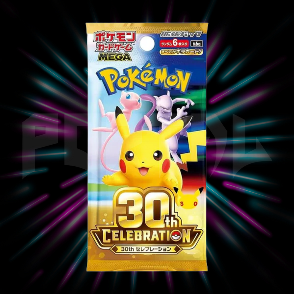 30th Anniversary - Japanese Booster Pack - Pokemon - Mega Evolutions - m6a
